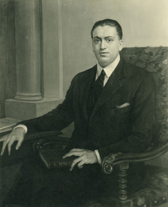 D. José Calvo Sotelo. Ministro de Hacienda. 1927. (Propiedad: CLH, Archivo Histórico de CAMPSA)
