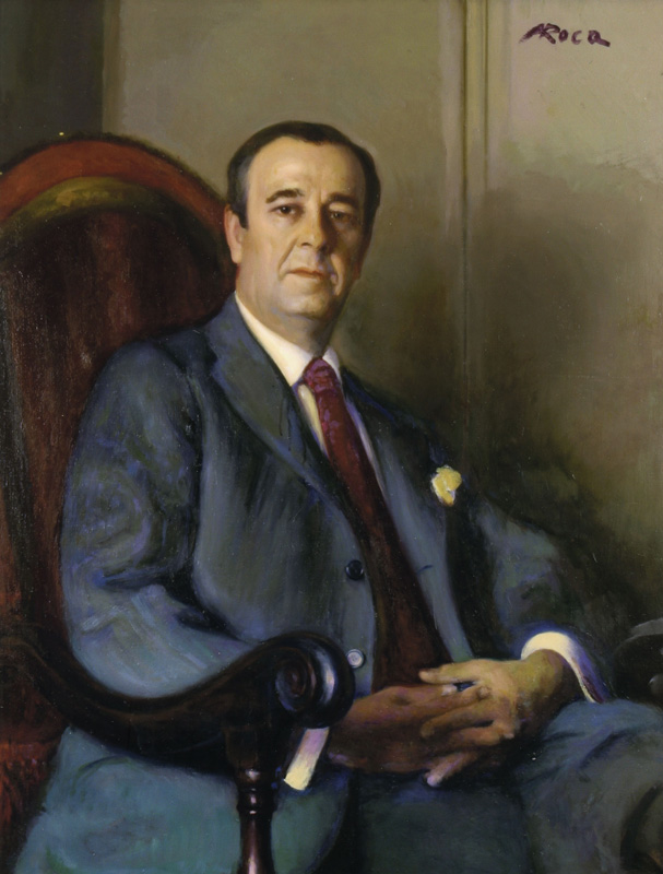 D. José María Amusátegui de la Cierva. Presidente de CAMPSA (1983-1985). (Propiedad: CLH, Archivo Histórico de CAMPSA)
