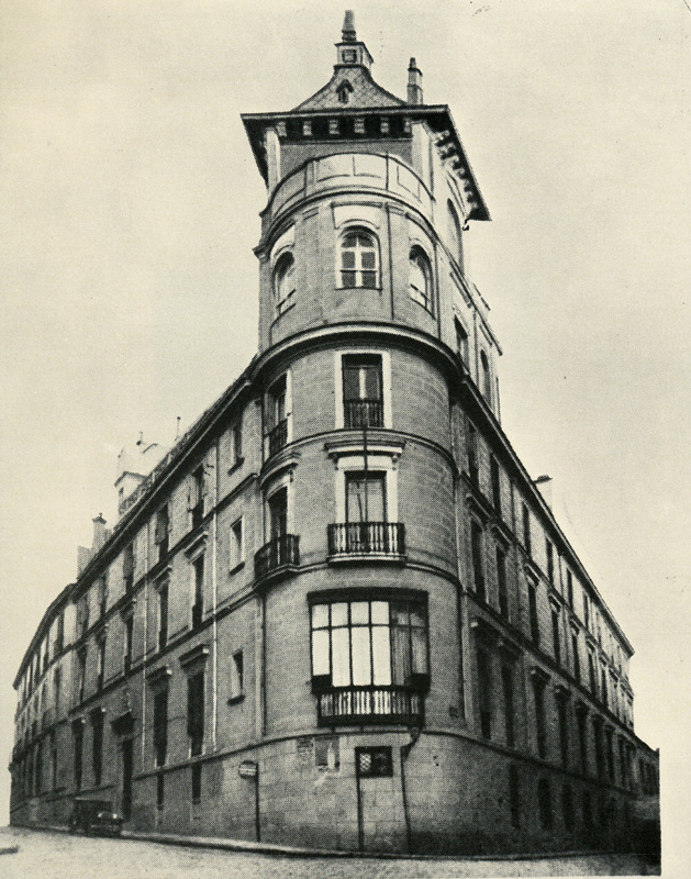Primer edificio de CAMPSA. Calle Torija, número 9. Madrid. (Propiedad: CLH, Archivo Histórico de CAMPSA)
