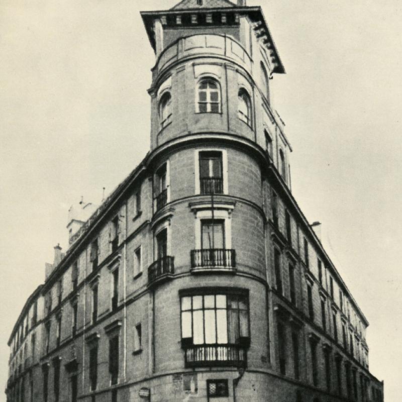 Primer edificio de CAMPSA. Calle Torija, número 9. Madrid. (Propiedad: CLH, Archivo Histórico de CAMPSA)